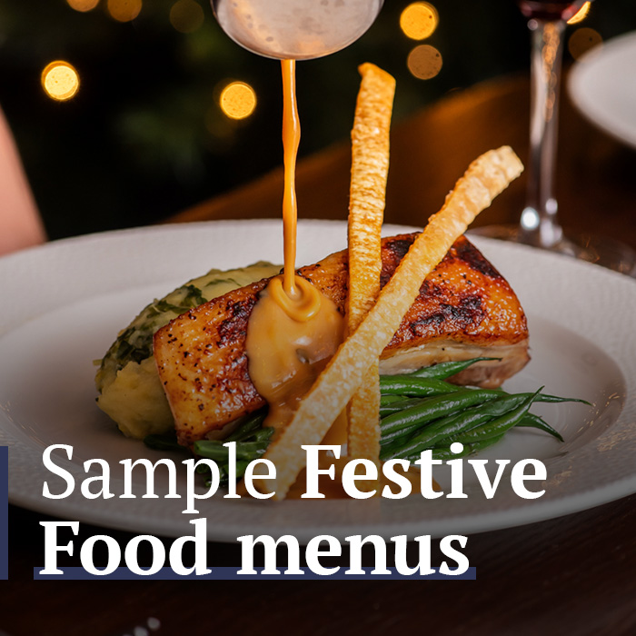 View our Christmas & Festive Menus. Christmas at The Castle Farringdon in London